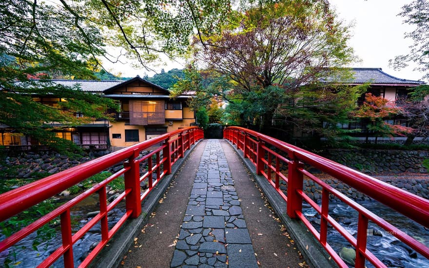 Shuzenji Onsen Town, Izu City, Shizuoka Prefecture