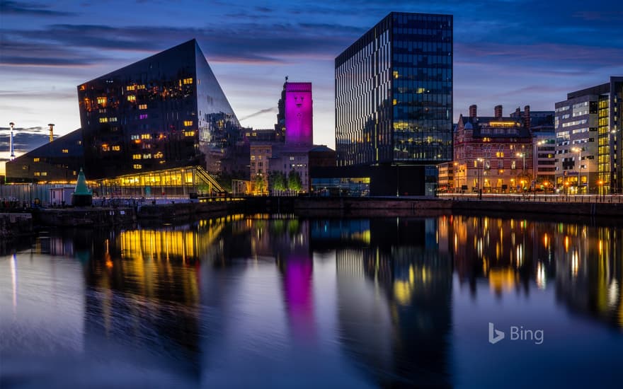 Mann Island buildings, Canning Dock, Liverpool