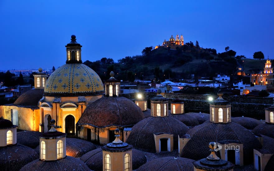 Convento de San Gabriel monastery, San Pedro Cholula, Puebla, Mexico