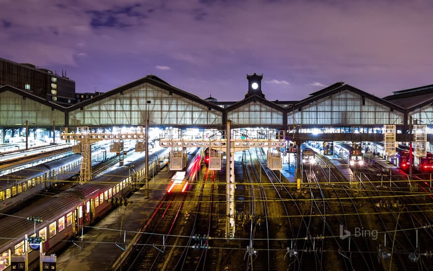 Gare Saint-Lazare Train Station, Paris, France