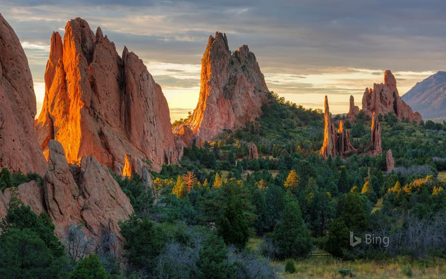 Garden of the Gods Park in Colorado Springs, Colorado