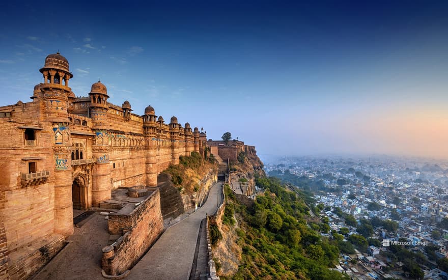 Gwalior Fort, Madhya Pradesh, India