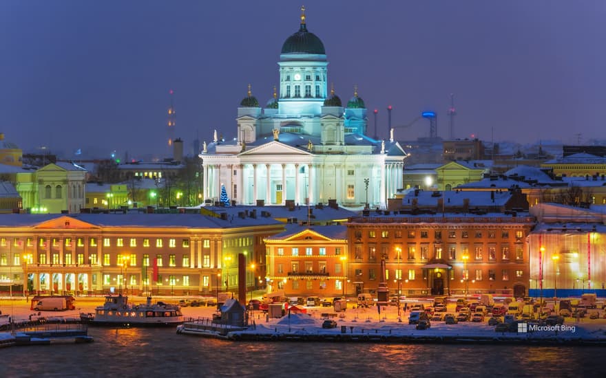 Old Town in Helsinki, Finland