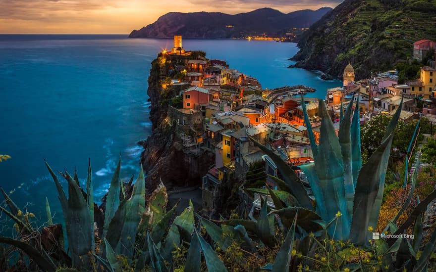 Vernazza in the Cinque Terre region of Italy