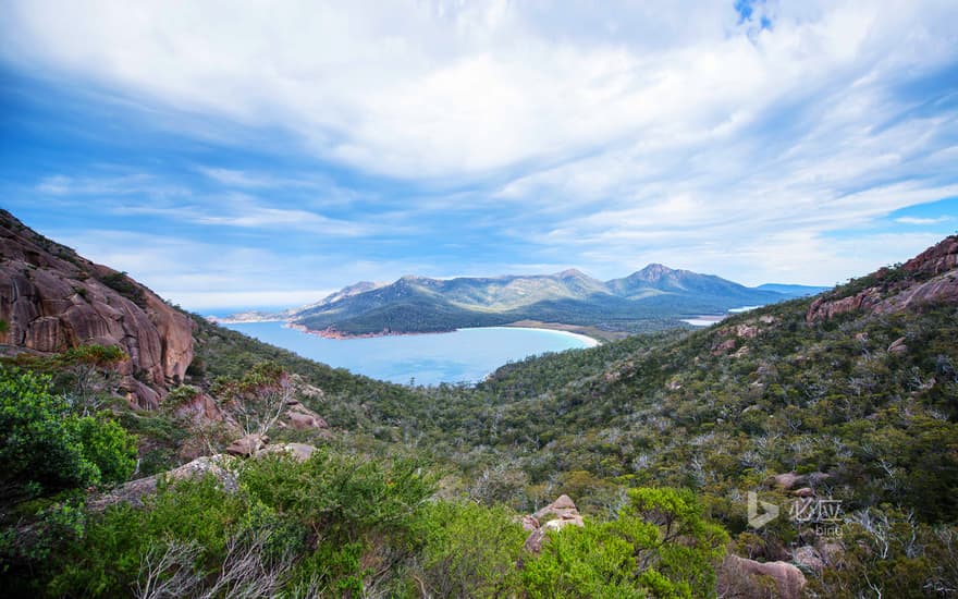 Wineglass Bay, Fischenah National Park, Tasmania, Australia