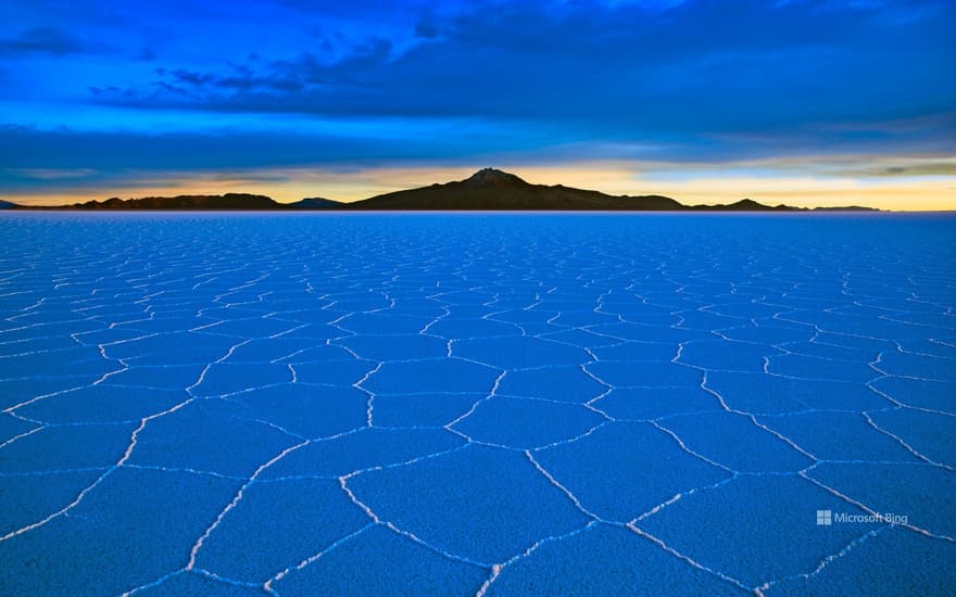 Salar de Uyuni in Bolivia