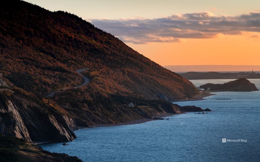 Coastline at Cape Breton Highlands National Park, Nova Scotia
